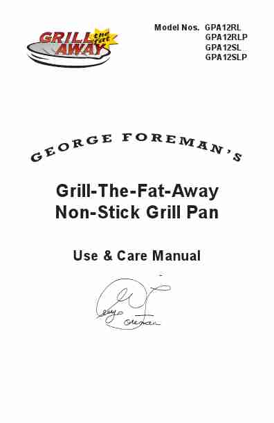 George Foreman Kitchen Grill GPA12RL-page_pdf
